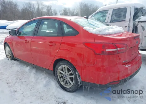 2016 Ford Focus Se from USA, damaged, VIN 1FADP3F29GL348398